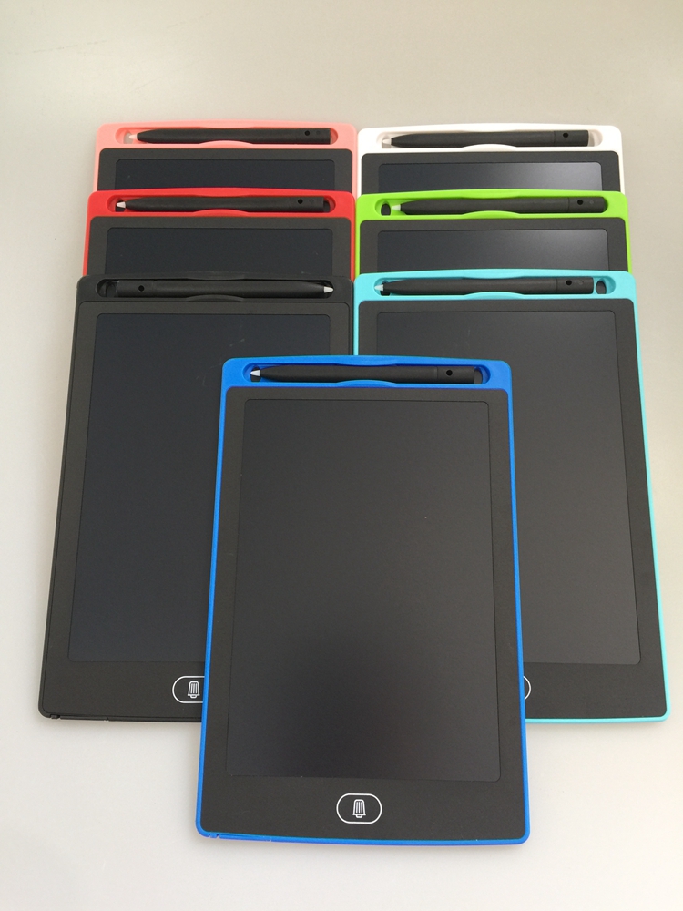 Lcd Writing Tablet 8.5 & 6 Inch E-Note Pad Drawing Pad Silet